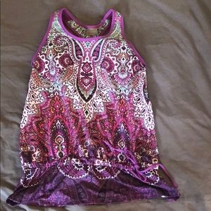 Athleta paisley yoga tank